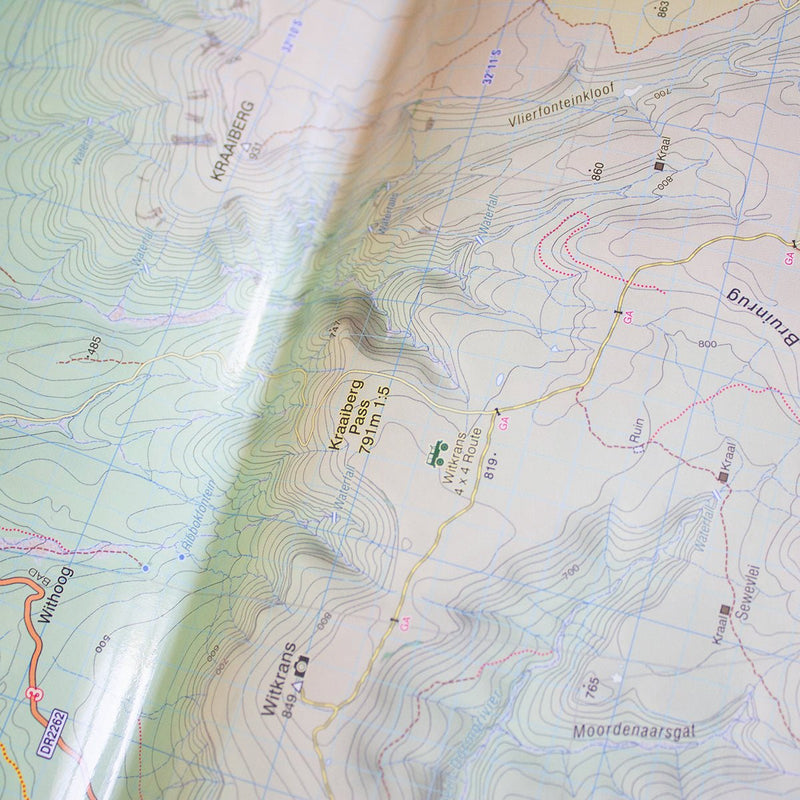 Slingsby Map – Hike the Cederberg 4th edition - Readers Warehouse