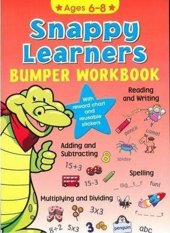 Snappy Learners Bumper Workbooks Ages 6-8 - Readers Warehouse