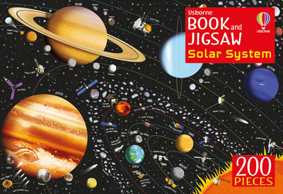 Solar System 200 Piece Jigsaw And Book - Readers Warehouse