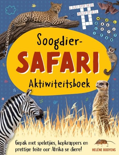 Soogdier-Safari Aktiwiteitsboek - Readers Warehouse