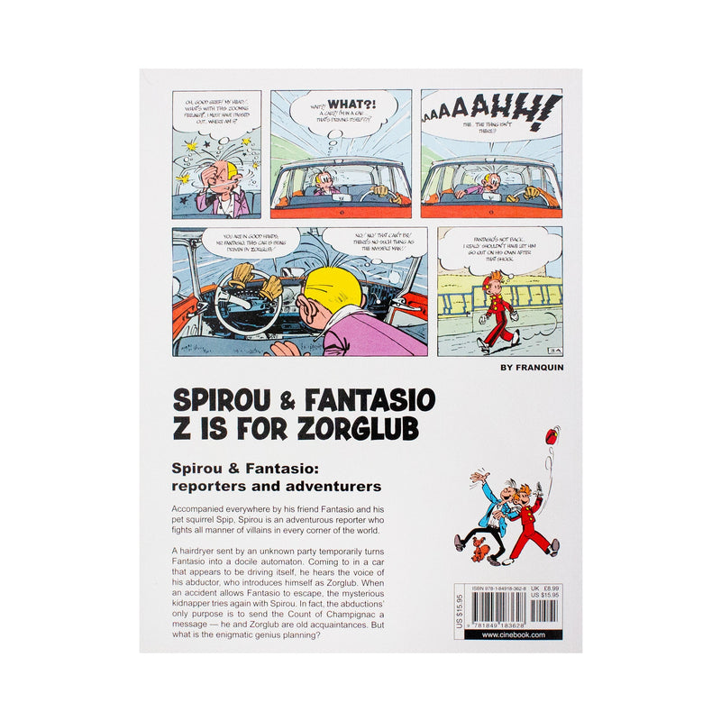 Spirou & Fantasio Z Is For Zorglub - Readers Warehouse