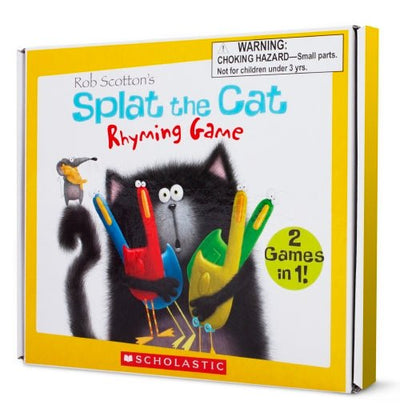 Splat the Cat Rhyming Game Box Set - Readers Warehouse
