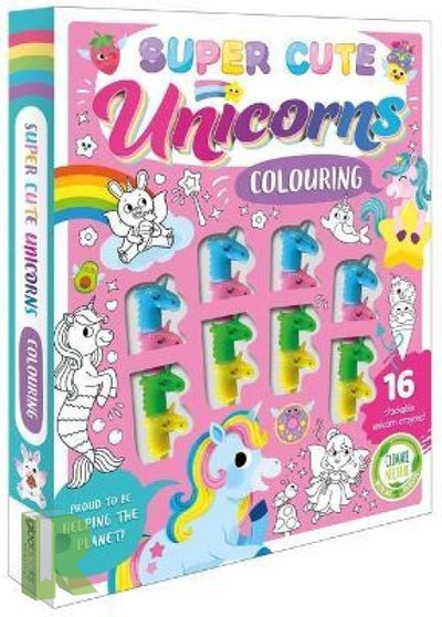 Super Cute Unicorns Colouring - Readers Warehouse