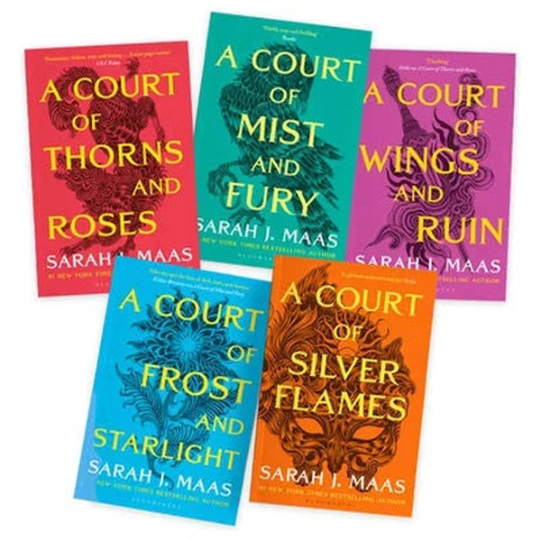 A Court of Thorns and Roses 5 Book Box Set (Includes Free Bookmark