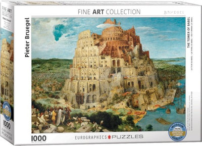 The Tower of Babel 1000 Piece Puzzle Box Set - Readers Warehouse