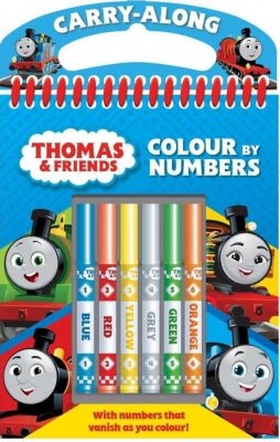 Thomas And Friends Colour By Numbers - Readers Warehouse