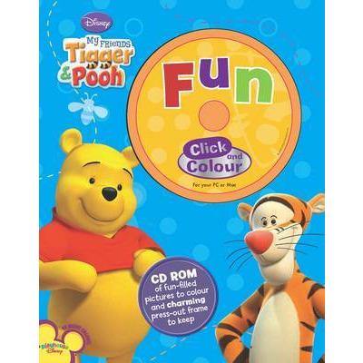 Tigger And Pooh Fun Click And Colour + Cd - Readers Warehouse