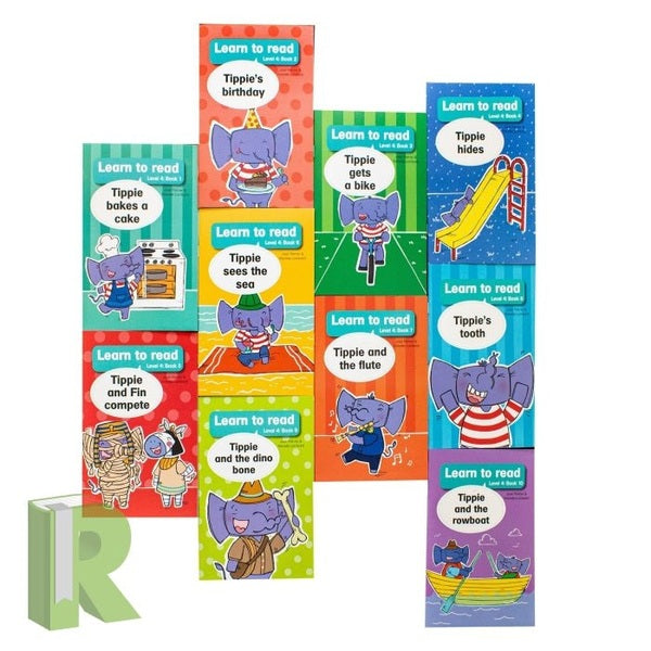 Tippie Learn To Read Level 3 and 4 - Boxset | Readers Warehouse
