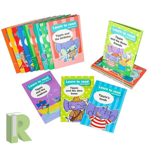 Learn to Read Book Series セット Tippie Learn To Read Level 3 and 4 - Boxset | Readers Warehouse