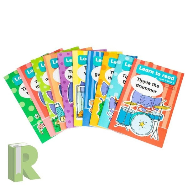 Learn To Read with Tippie 10 Book Box Set (Level 3) | Readers