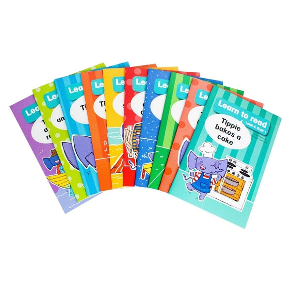 Learn to Read Book Series セット Tippie Learn To Read - Level 4 Collection | Readers Warehouse