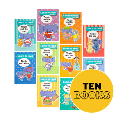 Tippie Level 1 Large 10 Book Pack - Readers Warehouse