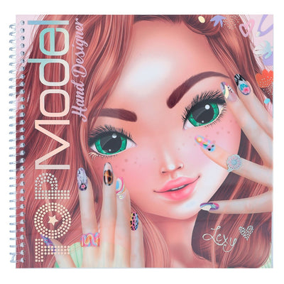 TOPModel Create Your Hand-Design Colouring Book - Readers Warehouse