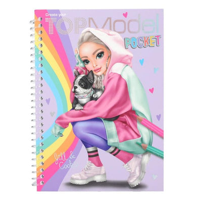 TOPModel Pocket Colouring Book (Jill & Cookie) - Readers Warehouse