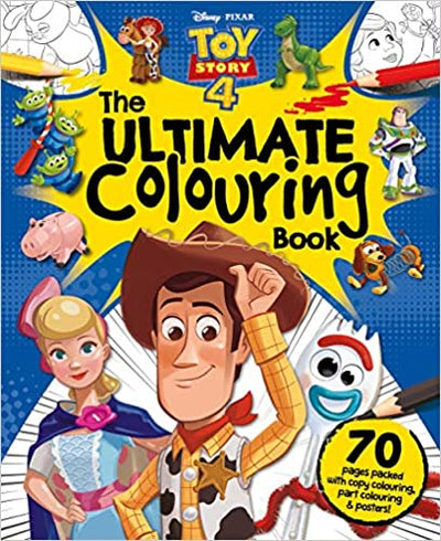 Toy Story 4 - The Ultimate Colouring Book - Readers Warehouse