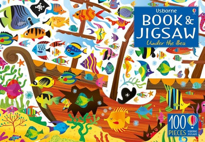 Under The Sea - 100 Piece Puzzle And Book - Readers Warehouse
