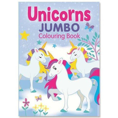 Unicorns Jumbo Colouring Book - Readers Warehouse