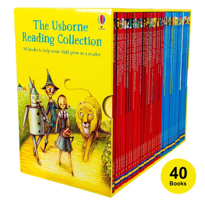 Usborne Reading Collection 40 Book Box Set - Readers Warehouse