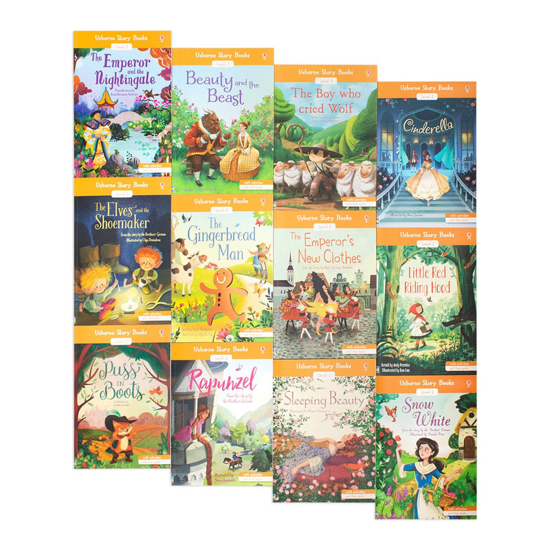 Usborne Story Books Level 1 Ready 12 Book Pack - Readers Warehouse