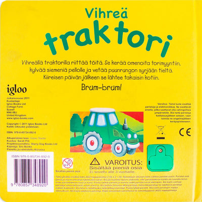 Vihrea Traktori Sound Book (Finnish) - Readers Warehouse