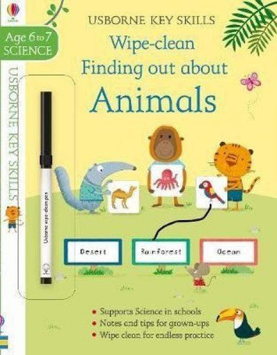 Wipe Clean Finding Out About Animals - Readers Warehouse