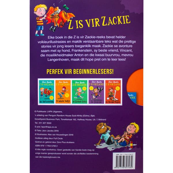 Z is vir Zackie - Bokspak 2 | Readers Warehouse