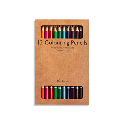 12 Colouring Pencil Pack - Readers Warehouse