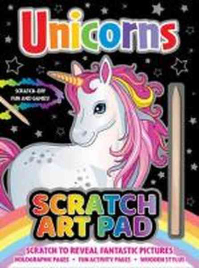 Unicorns Scratch Art Pad - Readers Warehouse