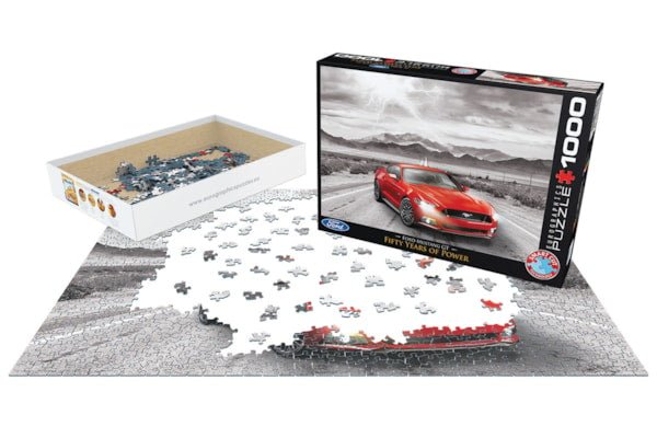 2015 Ford Mustang GT 1000 Piece Puzzle Box Set - Readers Warehouse