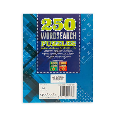 250 Wordsearch Puzzles - Readers Warehouse