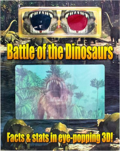 3D Battle of the Dinosaurs - Readers Warehouse