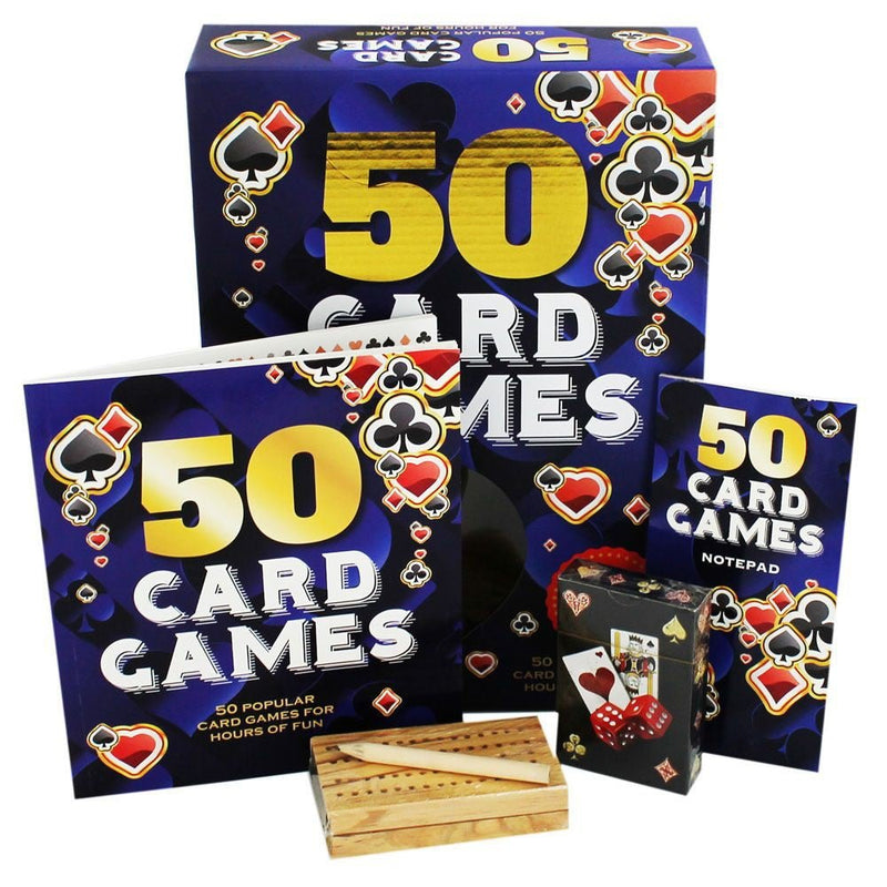 50 Card Games Box-Set - Readers Warehouse