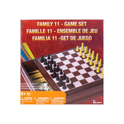 Wooden Box - 10 Family Games - Readers Warehouse