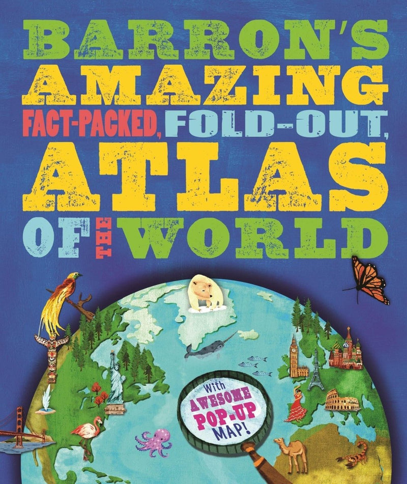 Barrons Amazing Atlas Of The World - Readers Warehouse