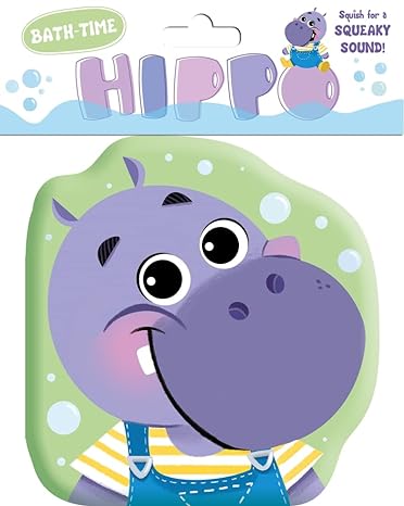 Bath Time Hippo Bath Book - Readers Warehouse