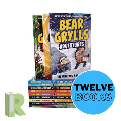 Bear Grylls Adventures Collection 12 Book Pack - Readers Warehouse