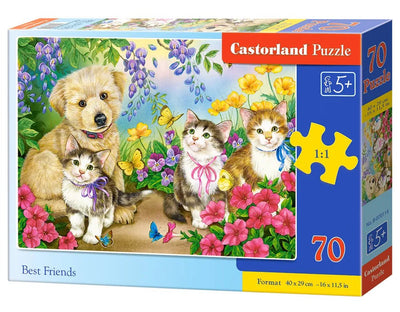 Best Friends 70 Piece Puzzle - Readers Warehouse