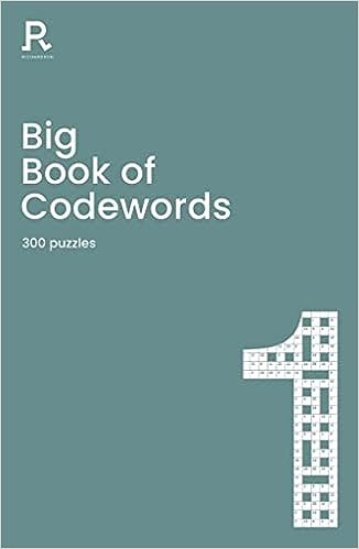 Big Book of Codewords Book 1 - Readers Warehouse