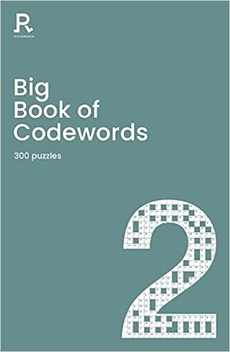 Big Book of Codewords Book 2 - Readers Warehouse