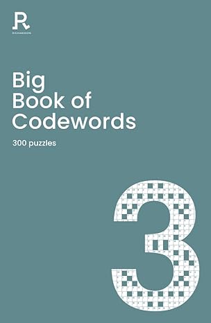 Big Book of Codewords Book 3 - Readers Warehouse