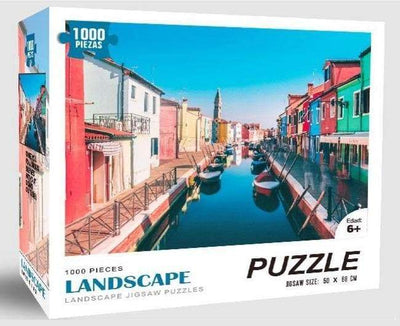 Boats - 1000 Piece Puzzle - Readers Warehouse