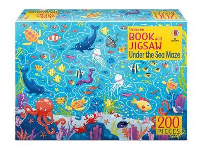 Book and Jigsaw Under the Sea Maze - Readers Warehouse