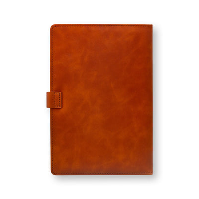 Brown Padded A5 Notebook - Readers Warehouse