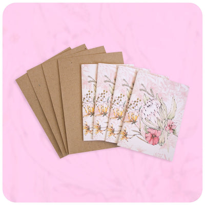 Card and Envelope 3 Maxi Protea Fields Pack - Readers Warehouse