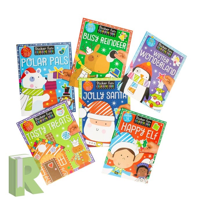 Christmas Sticker Fun Colouring Collection - Readers Warehouse