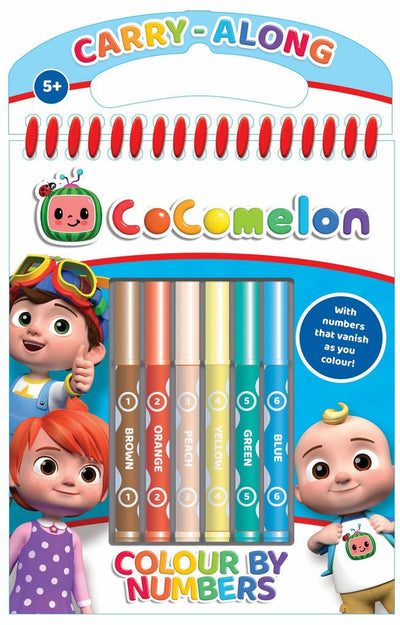 Cocomelon Colour by Numbers - Readers Warehouse
