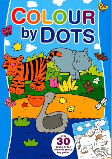Colour by Dots (Blue) - Readers Warehouse