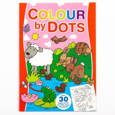 Colour by Dots (Red) - Readers Warehouse
