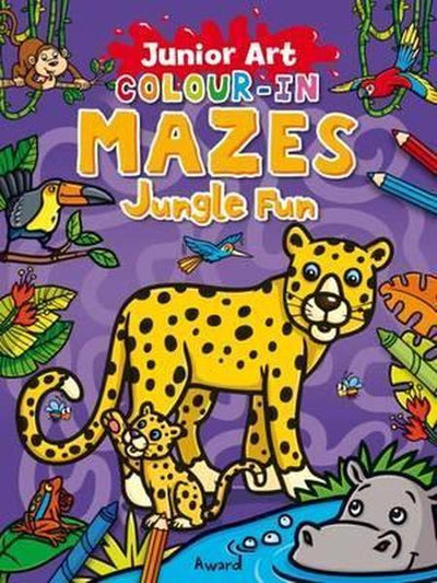 Colour-In Mazes Jungle Fun - Readers Warehouse