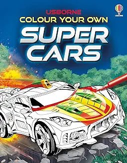 Colour Our Own Supercars - Readers Warehouse